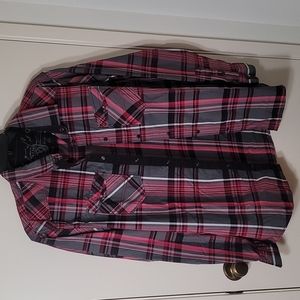 Marc Ecko Cut & Sew Button-down Shirt Large